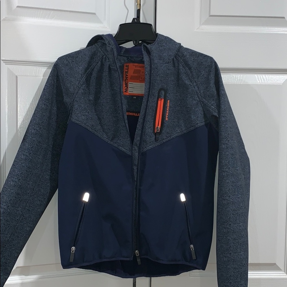 NWOT waterproof with soft fleece lined jacket